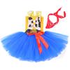 Cowgirl Jessie Costume for Girls Fancy Tulle Princess Tutu Dress Kids Halloween Carnival Birthday Party Dresses