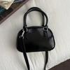Korean Niche Bowling Bag Women's 2026 New Fashionable Hand-held Shell Bag Versatile Crossbody Bag Explosive Model