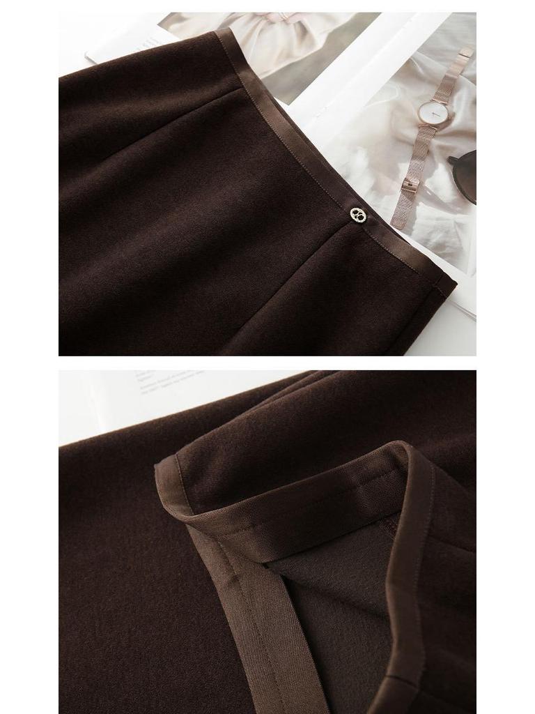 Women's Autumn/Winter 2025 A-line Slimming Pencil Skirt - Fashionable & Versatile