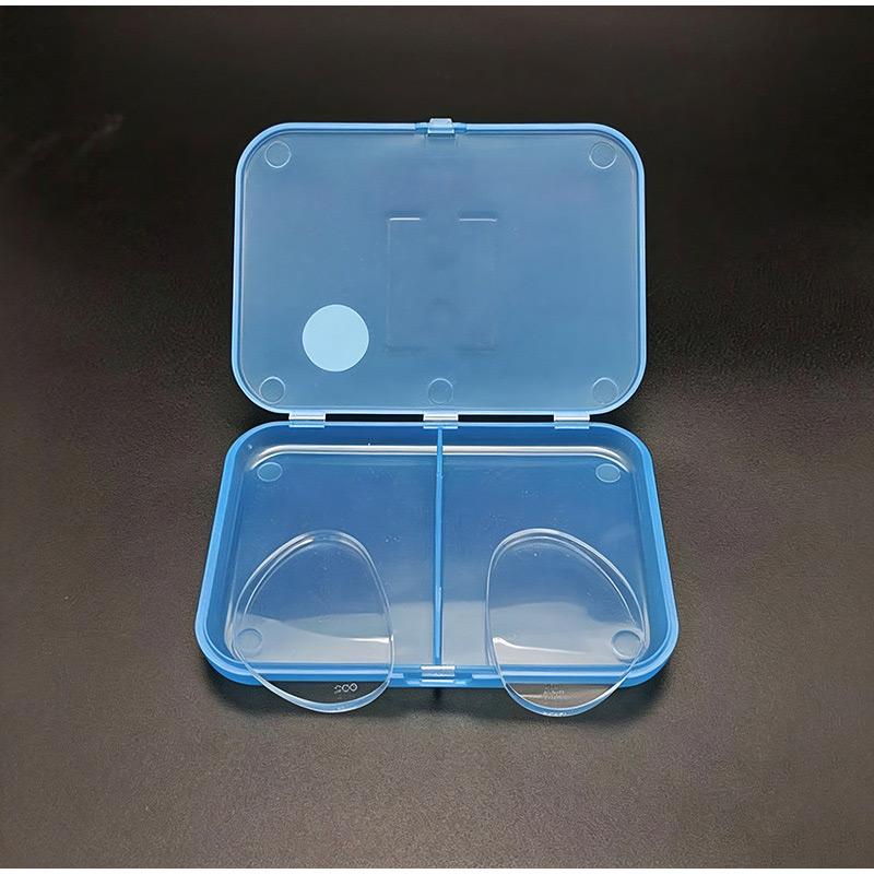 2026 New Stick-on Myopic Lenses Portable Silicone Nearsighted Patch Adhesive Lens Waterproof Vision Correction Insert for Goggle