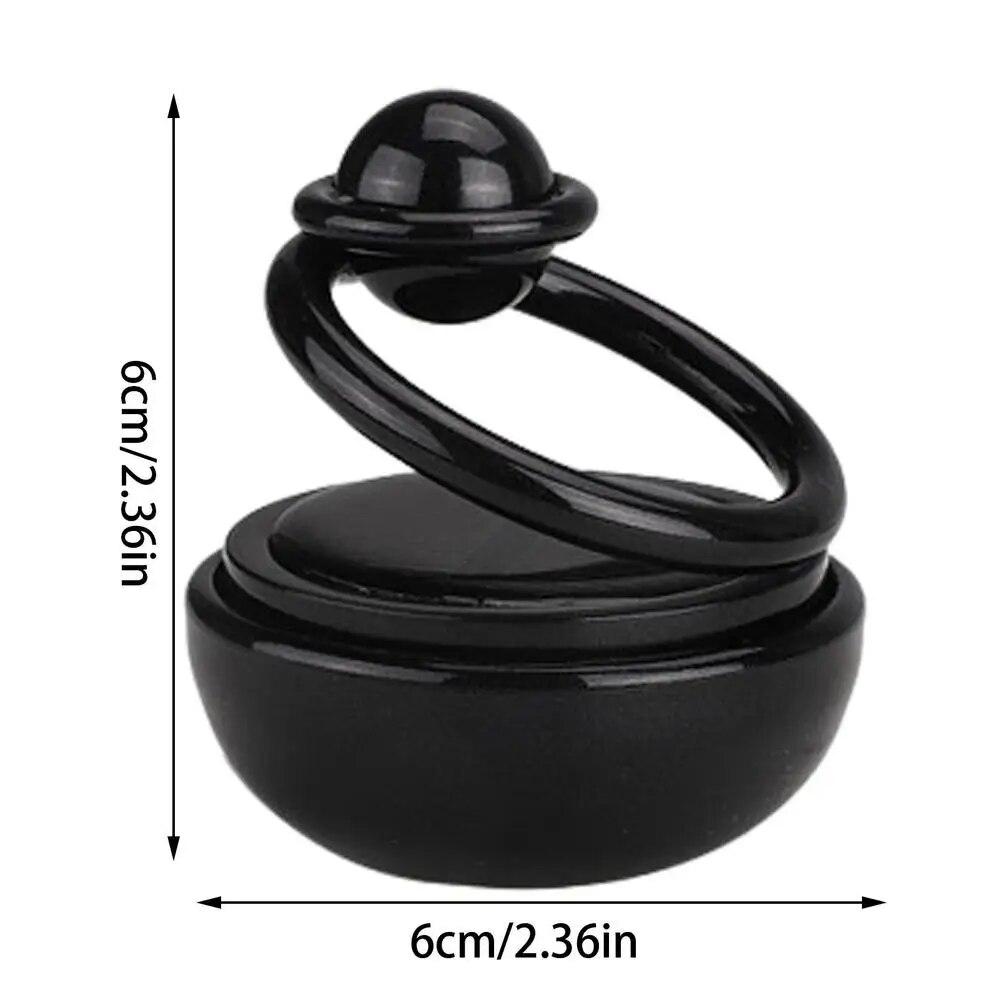 Rotating Solar Power Car Aromatherapy Spin Interstellar Essential Oil Diffusers Autorotation Decoration Accessories Car Perfume