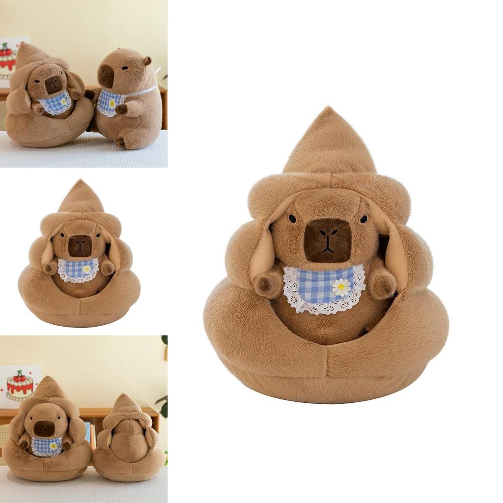 Capybara Plush Toy With Pp Cotton Filling For Kids And Collectors