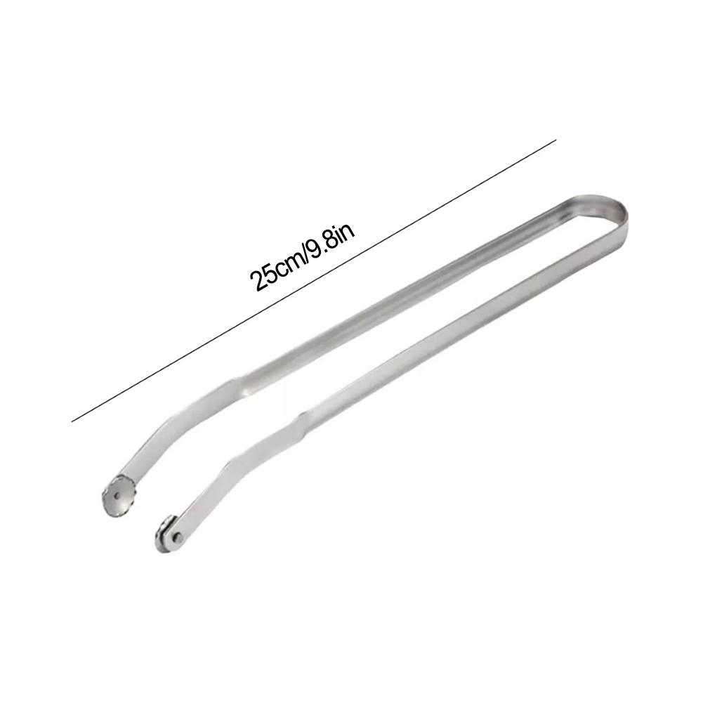 BBQ Sausage Turning Tongs Hot Dog Stainless Steel Features