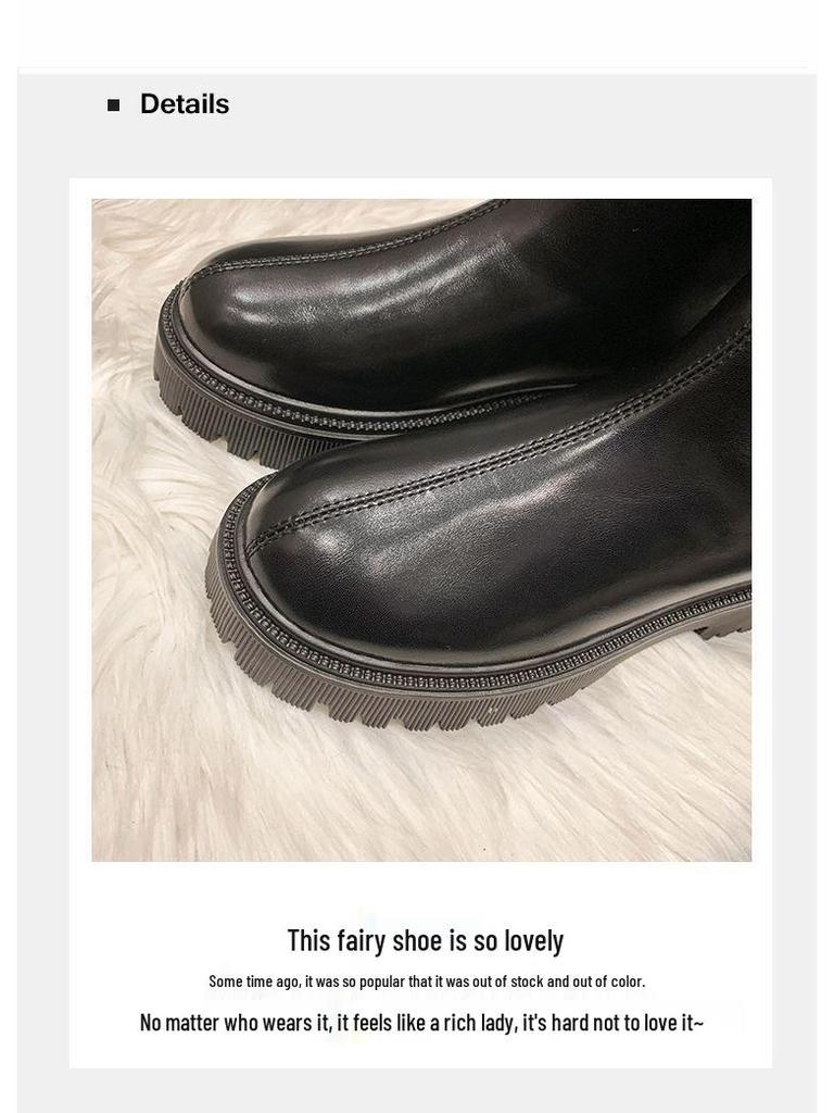 Women's 2025 Knee-High Waterproof Fleece-Lined Slimming Boots - Thick-Soled, Over-the-Knee, High-Top Cotton-Padded Winter Knight Boots.