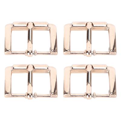 Gürtelschnalle Einzelzinken für Lederriemen Windjacke Ersatz DIY Zubehör 20mmGold