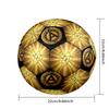 1PC Nuclear Energy Symbol Achievement Soccer Ball Size 5 Football Machine Sewn Indoor/Outdoor Universal Football Surprise Collection n78