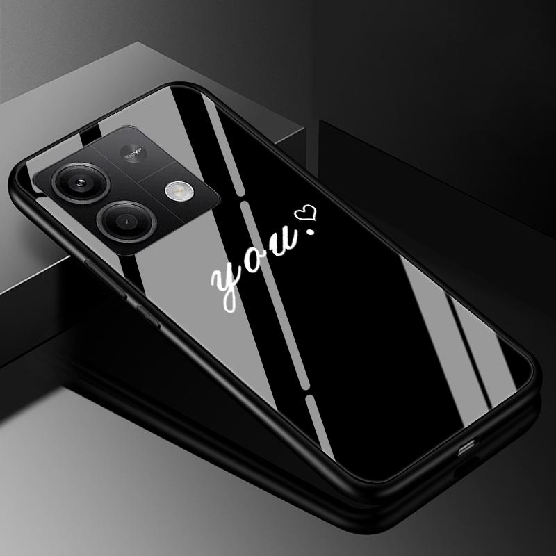 

Для Redmi Note 13 Pro 4G 5G Чохол Загартоване Скло Жорстка Кришка Мармуровий Чохол Для Xiaomi Redmi Note13 13Pro Plus Чохли для Телефону Бампер Redmi Note 13 (4G)