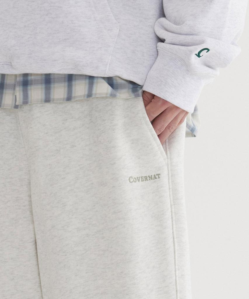 COVERNAT Regular Authentic Sweat Jogger Pants Oatmeal