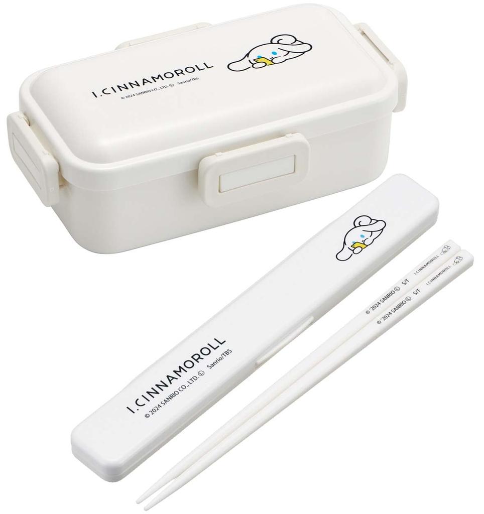 Bento box Skater 530ml antibakteriální s nadýchaným víkem, pro ženy, vyrobeno v Japonsku Aicinamoroll PFLB6AG