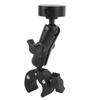 Adjustable Clamp Mount for Mini Aluminum Alloy ABS Secure Clamping Dish Antenna Pole Clamp Bracket