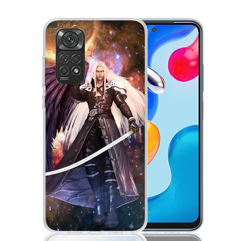 Anime FINAL FANTASY 7 BloodyBeni Phone Case For Xiaomi Redmi Note 15 14 13 12S 12 Pro Plus 11S 11E 11 11T 10S 10 Art Soft Patter