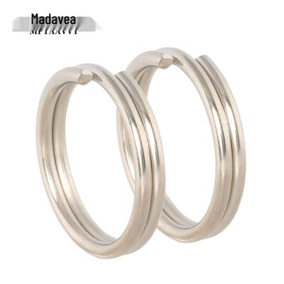 Stainless Steel Double Loop Micro Lure Ring Flattening Tool for Treble Hook Connector