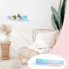 Color Acryl Wall Mounted Type Storage Rack Rainbow Color Acrylic Floating Shelves Strong Wall Mounted Display for Organizing