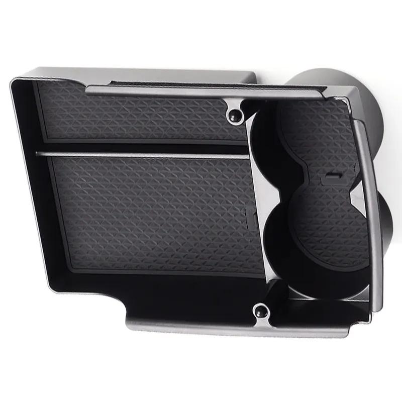 Car Center Console Armrest Storage Box Tray Organizer Anti-Slip Mats Storage Tidying For Tesla MODEL X MODEL S NEW