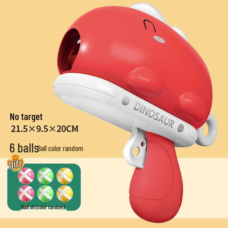Dinosaur Sticky Ball Target Launcher - Indoor Shooting Toy for Kids