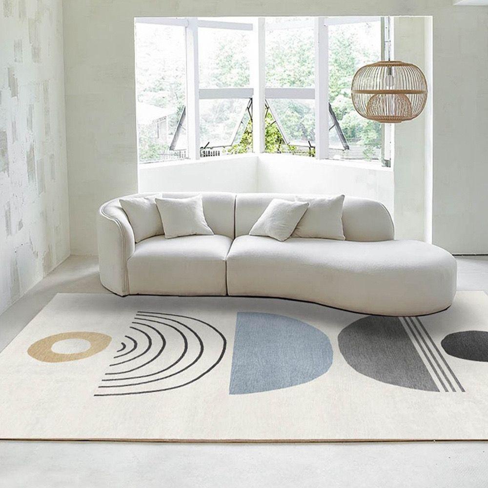 Modern Crystal Velvet Rug Affordable Large Area Home Bedroom Rug Living Room Sofa Coffee Table Mat Simple Lounge Mat