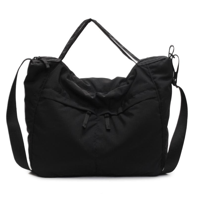 

Женская сумка через плечо большой вместимости, студенческая сумка через плечо, сумка-тоут чёрный