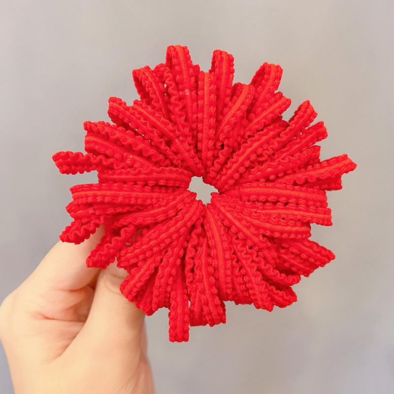 50pcs Girls Candy Color Hair Ties Elastic Hair Band Baby Cute Trendy Comfortable Headwear Hair Ties Kid Hair Accessories
