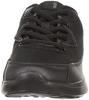 Sun Asahi Shoes 501 Simple Jogging Sneakers, Black, Size 22.0 Cm, 3E, KF72352