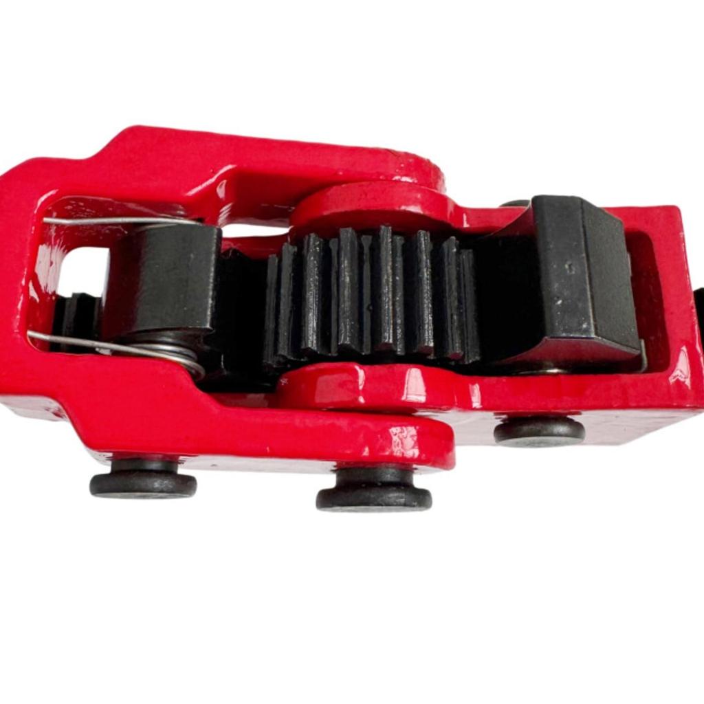 Fence Mesh Tightening Tool with Hooked Jaw Sturdy Toothed Rack Tensioning
