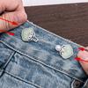 Ancient Waist Extender 3Pcs Waist Adjusting Clasp Waist Tightener Pin For Loose Jeans Pants Elegant Waist Decoration