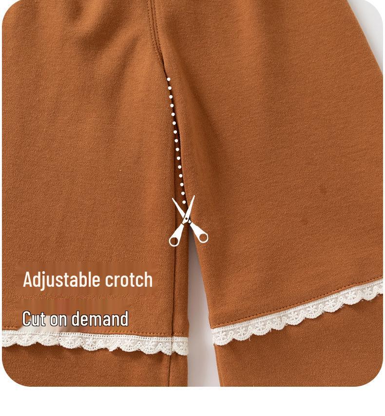 Wiosenne i jesienne ubranka dla niemowląt: Zestaw z długim rękawem i spodniami dla dziewczynek, Czysta bawełna, Stylowy dwuczęściowy strój, Wiek 0-6 lat