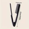 1pcs V-Shaped Hair Straightening Comb DIY Hairdressing Straightener Hairdressing Beauty Tools
