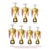 Multi-size Champion Trophy Customizable Winner Award Trophy Toy Metal Trophy Award Cup  Events