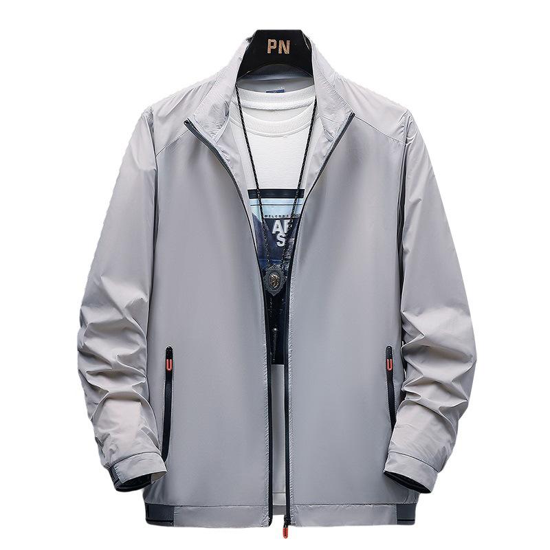 Summer Men's Outdoor Sun Protection Clothing Jacket Casual Simple Sun Protection Clothing Men