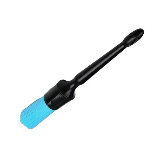 Car Detailing Brush Stiff Bristle Wheel Rim Cleaner Ergonomic Grip Engine Hub Tire Interior