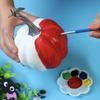10Pcs Artificial Pumpkins Decoration for Thanksgiving Fall Festival Home Decoration White Foam Pumpkins for Painting