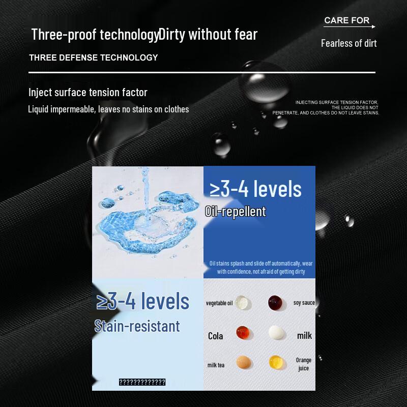 ROMON Men's Straight-Leg Casual Pants 6601