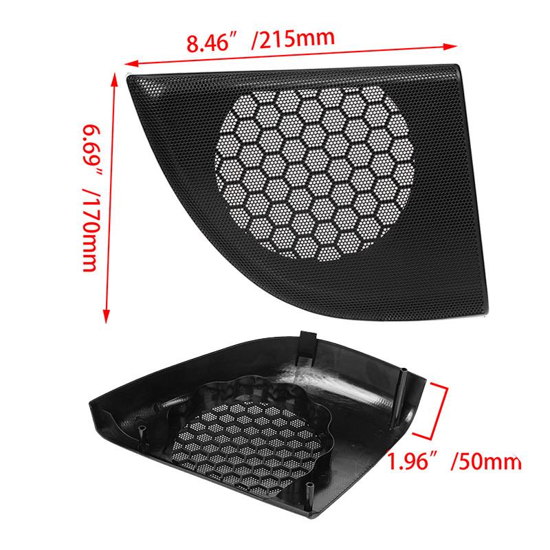 Car Front Door Speaker Cover Trim Speaker Grille for Mercedes Benz C-Class W203 CLC-Class Coupe 2 Door L + R A20372703889051