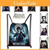 Mittwoch Die Addams Family Turnbeutel mit großer Kapazität Schultasche Reisetasche Kinder