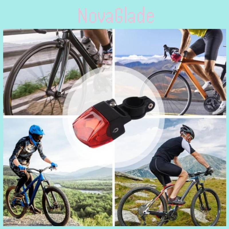 Bicycle Tail Light Self Powered Led Warning Light For Mountain And Road Cycling Safety