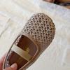 Spring Girl's Casual Shoes Elastic Band Mesh Breathable Chic Kid's Flat Shoe Solid Colors Comfy Daily Holiday Children Shoe 4-6Y