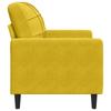 Yellow Armchair 60 cm Velvet
