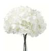Dyed Edged Hydrangea Silk Cloth Chrysanthemum High Quality Artificial Flowers  Valentine's Day Gift