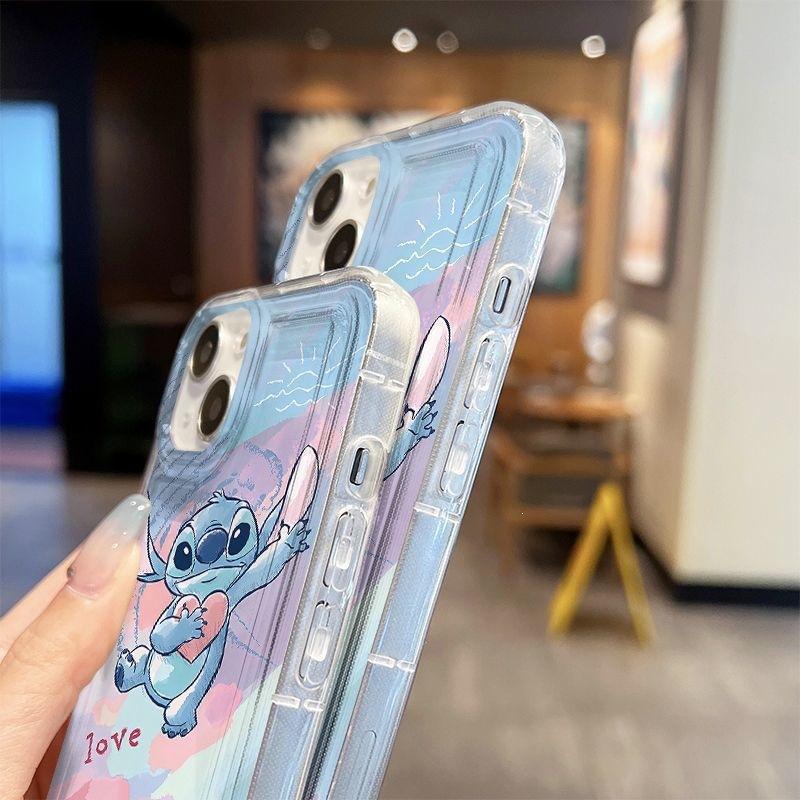 Cartoon Cute for Apple 13promax Mobile Phone Case Iphone14 Transparent 15 New Soft Case Silicone Airbag