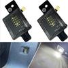 LED License Plate Lights for 2014-2024 Chevy Colorado Silverado 1500 LD LTD 2500 3500 2500HD 3500HD 6000K White LED Rear Number Plates Light Lamps