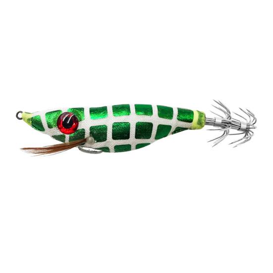 Shrimp Fake Bait Fishing Lure with Sharp Hook Realistic Looking 3D Eyes Bright Colors Luminous Hard Lure Artificial Bait