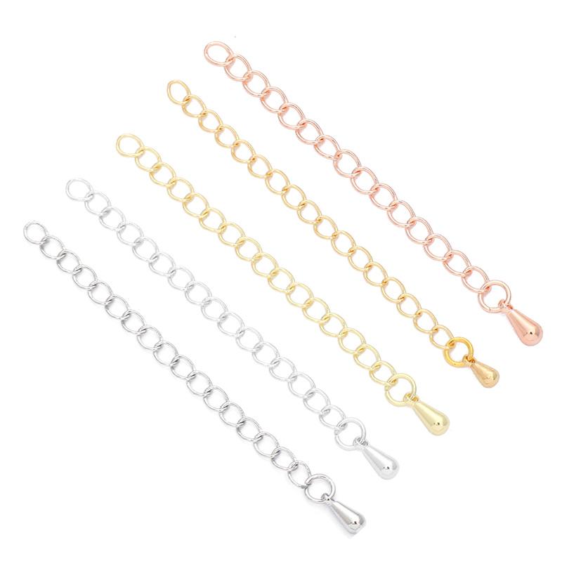 Lanț Coadă Placat cu Cupru Pentru Colier DIY, Brățară, Cercei, Accesorii Artizanale pentru Confecționarea Bijuteriilor