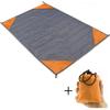 New Ultralight Tent Floor Tarp with Sack Portable Foldable Pocket Mat Oxford Cloth Waterproof Tent Camping Hiking
