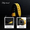 Applicable Apple Applewatch Strap Iwatch8/7/6/Se Leather Top Strap Men And Women