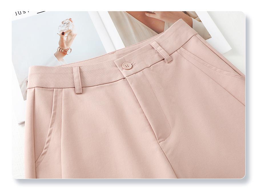 Women's Khaki Tencel Drapey Wide-Leg Pants (Spring/Autumn Style 2025)