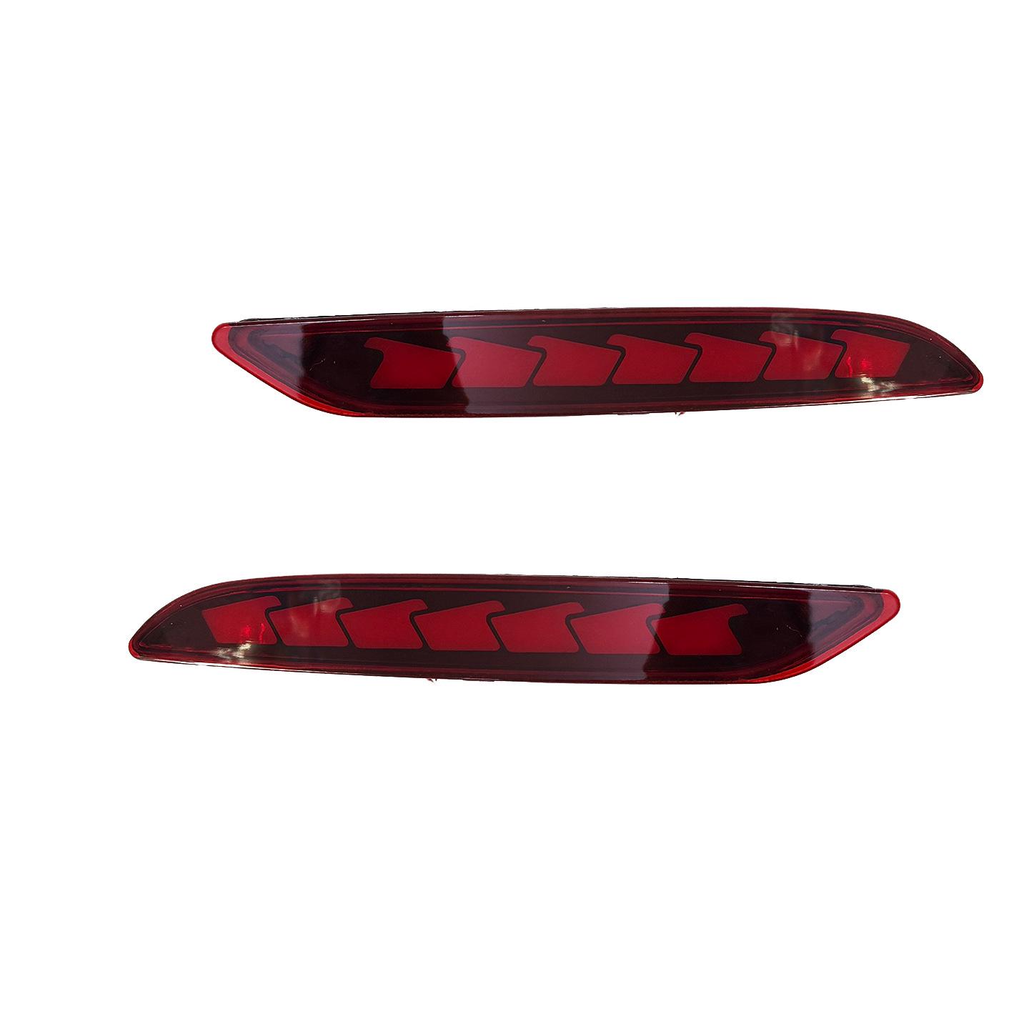 Chevrolet Cavalier (20-24) LED Rear Bumper Light: Flowing Turn Signal & Warning Fog Light
