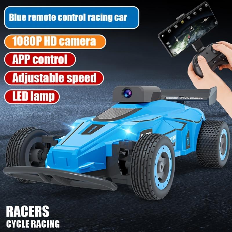 2.4GHz Remote Control Racing Car with Camera, LED Lights, Boxed Set Includes Controller Battery Charging Cable