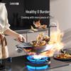 Sanhe Titanium Non-Stick Flat Bottom Wok