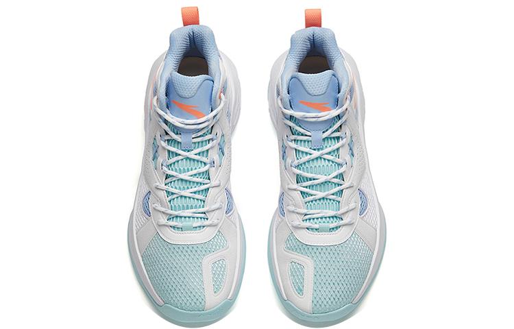 Men's Sneakers Anta Wind Tunnel 2 Abrasion Resistant Slip Resistant Mid top Performance Basketball Shoes