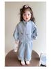 Meng Tang Tang Mädchen Frühlings-Kapuzenpullover-Set: 2026 Neues zweiteiliges Outfit im koreanischen Stil
